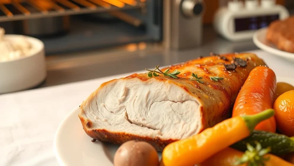 Hel fläskfilé i ugn på 30 minuter
