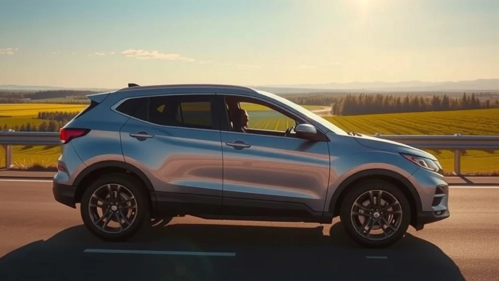 Toyota Yaris Cross Hybrid köra långt på lite bensin